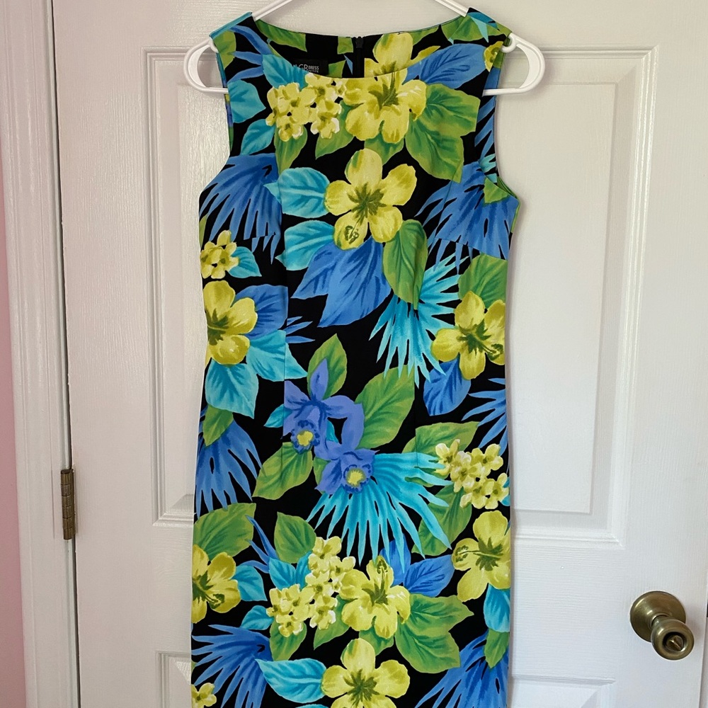 AGB Petite Floral Dress 6P